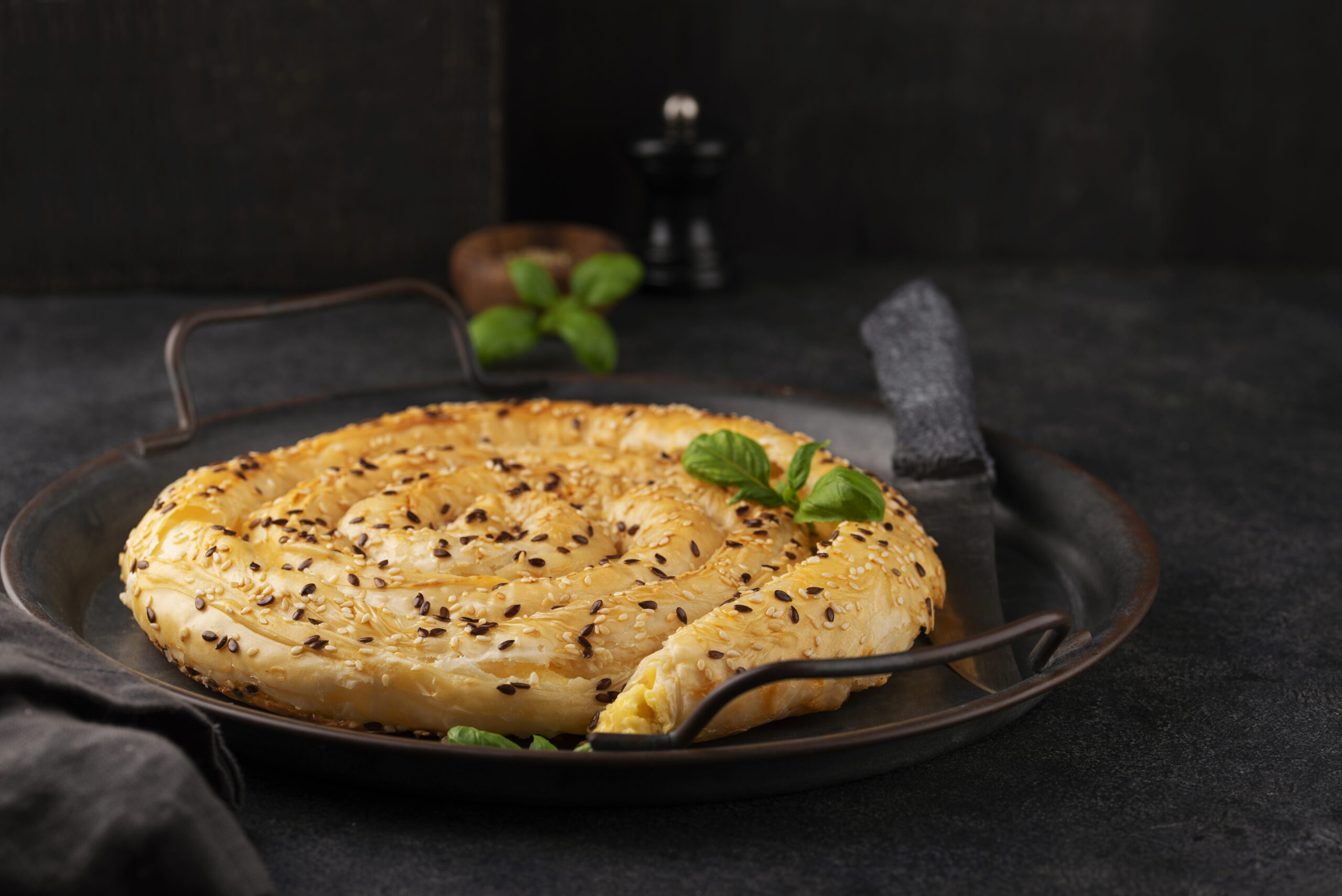 high-angle-delicious-pastry-plate