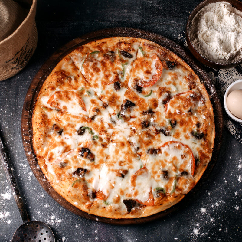 pizza-tasty-cheese-top-view-grey-surface