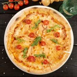 flat-lay-delicious-pizza-wooden-table-300x300